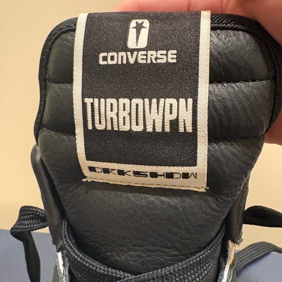 Rick Owens Drkshdw x Converse TURBOWPN - US 6.5 / UK 5.5 / EUR 39 - Picture 8 of 8